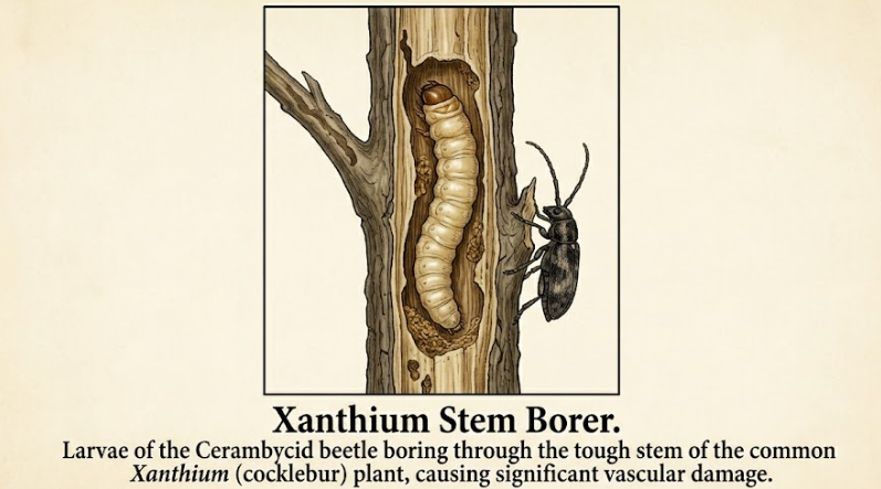 Xanthium Stem Borers - Pestipedia
