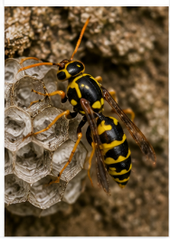 Lined Paper Wasp - Pestipedia